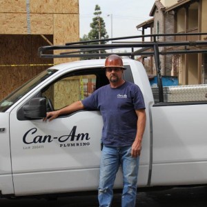 Can Am Plumbing Contractors Getting ready for commercial job